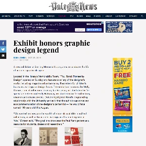 Exhibit honors graphic design legend