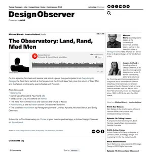 The Observatory: Land, Rand, Mad Men