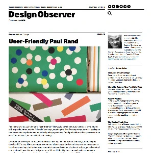 User-Friendly Paul Rand