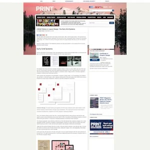 A Brief History in Layout Design: The Early Grid Systems