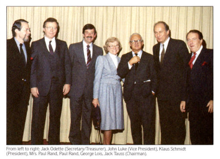 Paul Rand Awarded 1984 TDC Medal