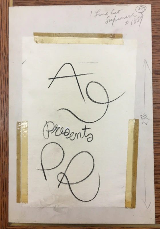 A-D Gallery Presents: Paul Rand   |   Cover sketches