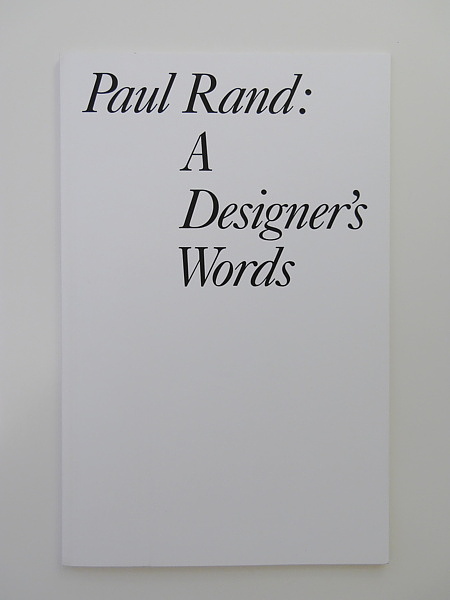 A Designer’s Words