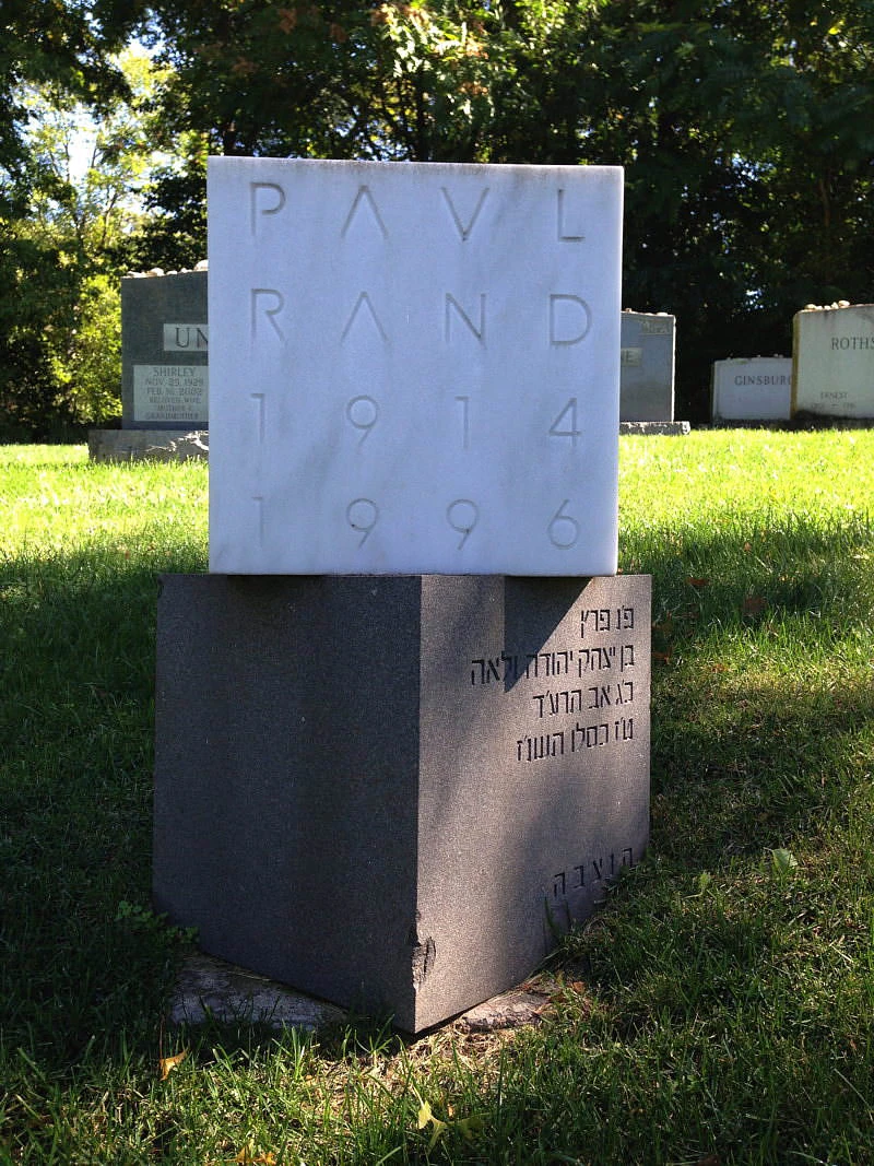 His Passing   |   Paul Rand's Headstone