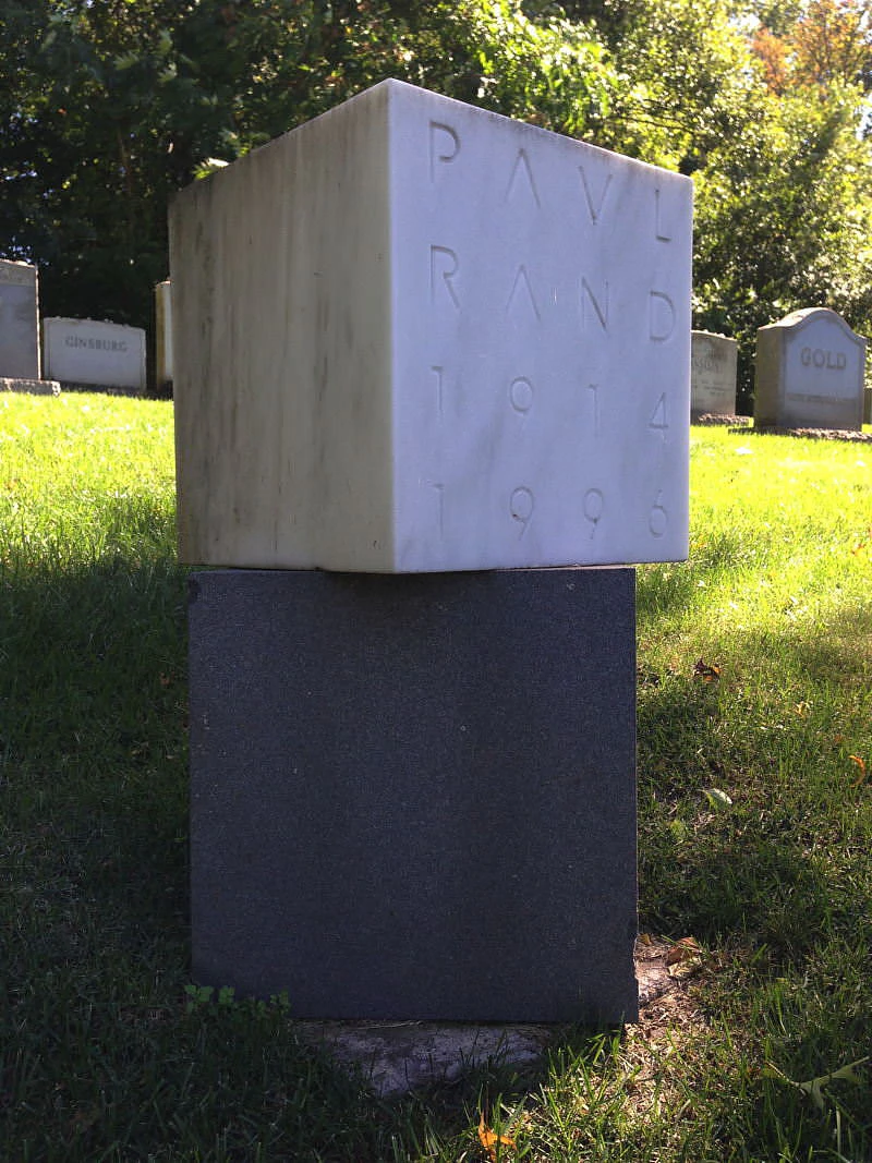 His Passing   |   Paul Rand's Headstone