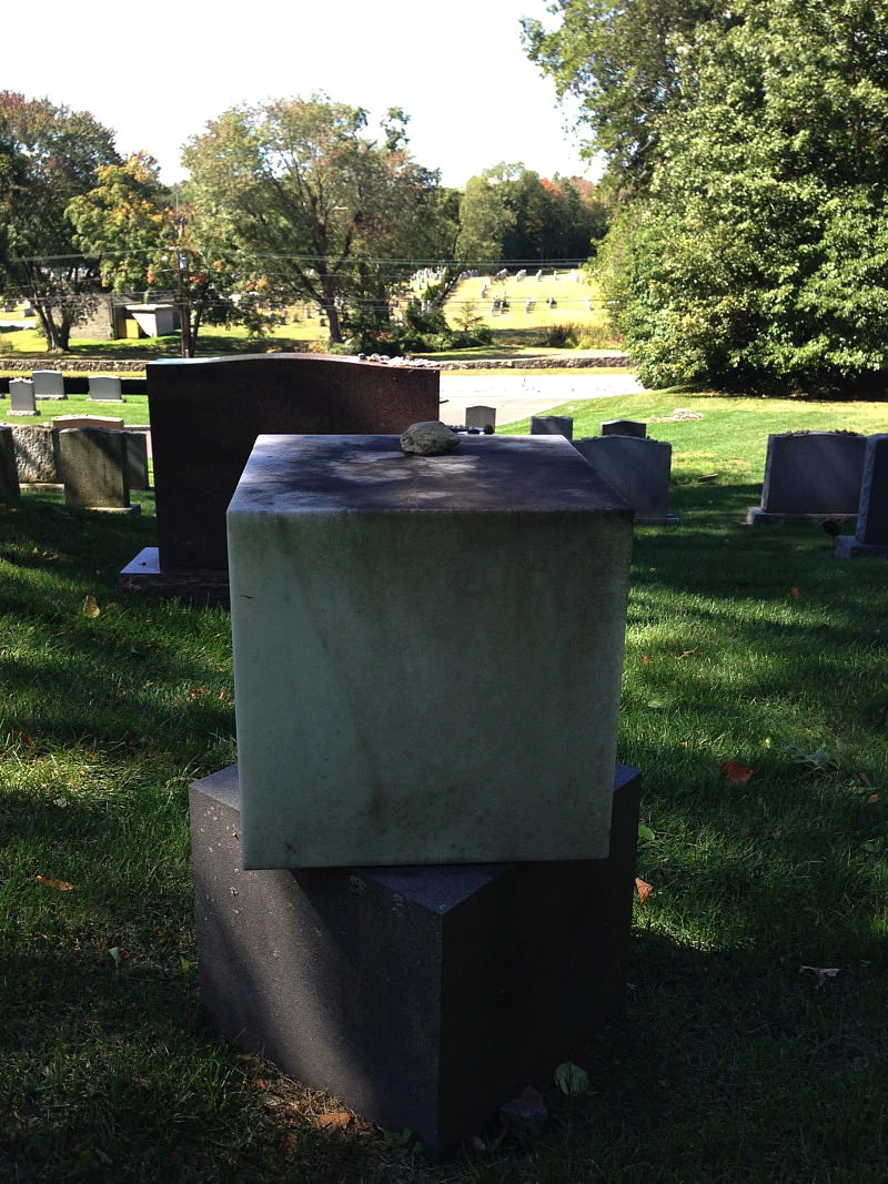 His Passing   |   Paul Rand's Headstone