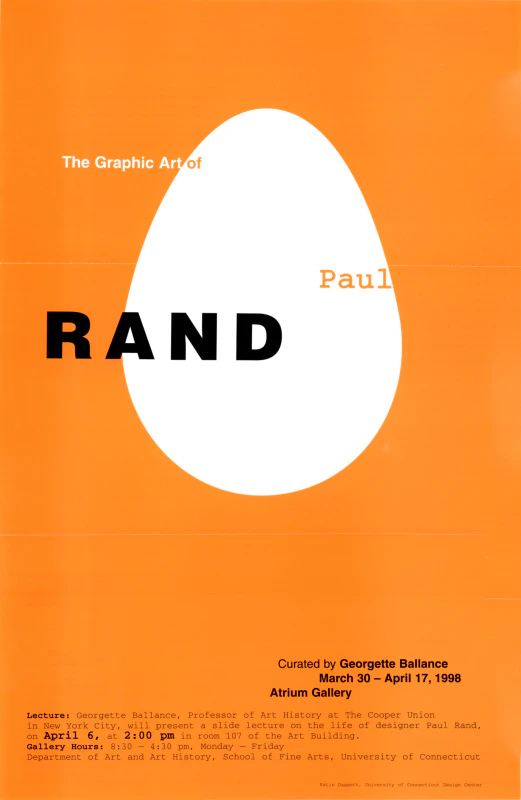 The Graphic Art of Paul Rand