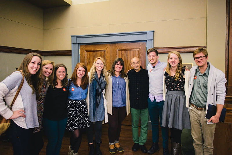 Steven Heller Talks to Students