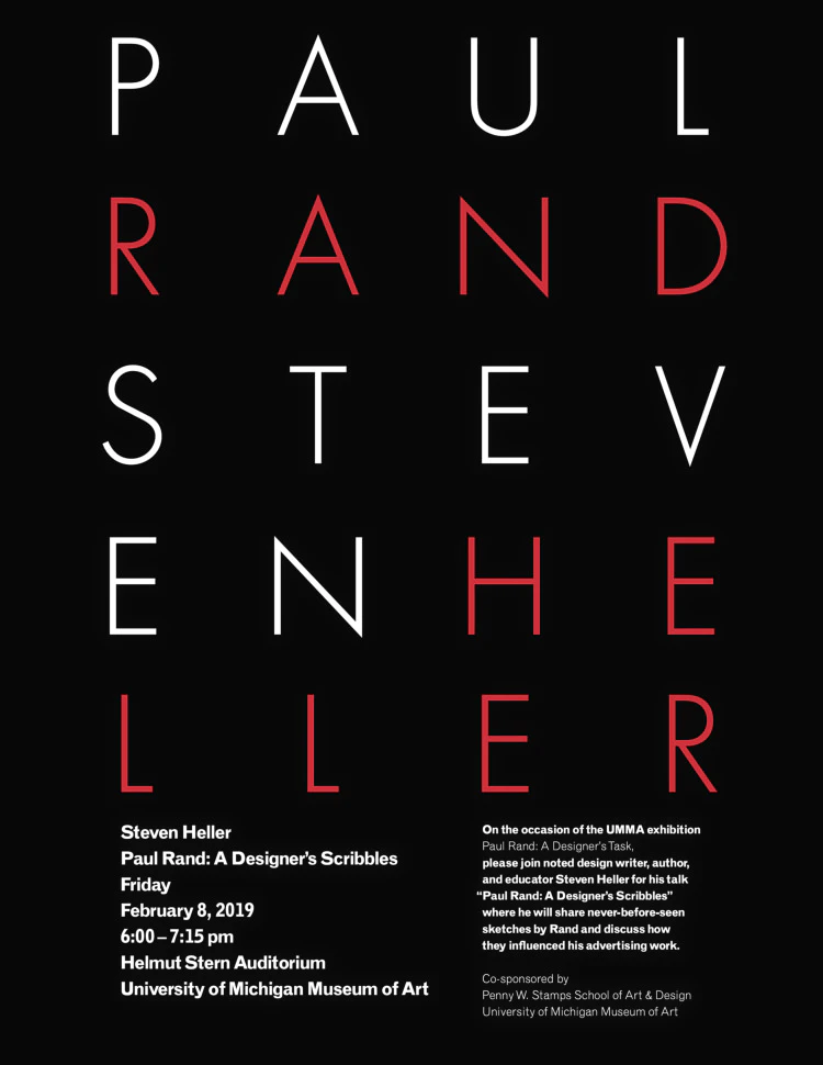 Steven Heller: Paul Rand: A Designer’s Scribbles