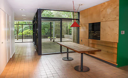 Rand House   |   Interior: House Entry and Dining Room