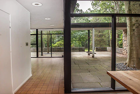 Rand House   |   Interior: House Entry and Dining Room