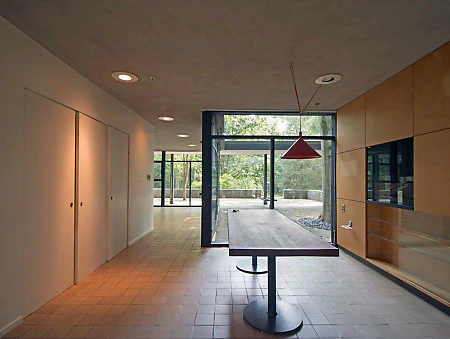 Rand House   |   Interior: House Entry and Dining Room