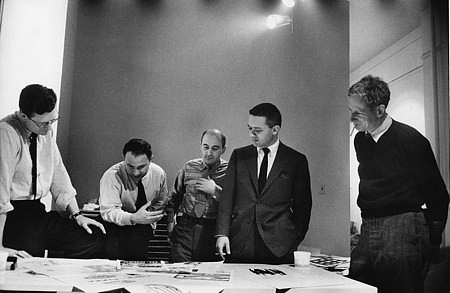 Portraits   |   Rand AIGA judging 1966 group A                            