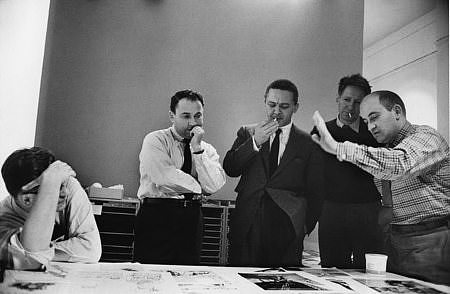 Portraits   |   Rand AIGA judging 1966 group B                            