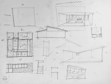 Rand House   |   Original Sketches