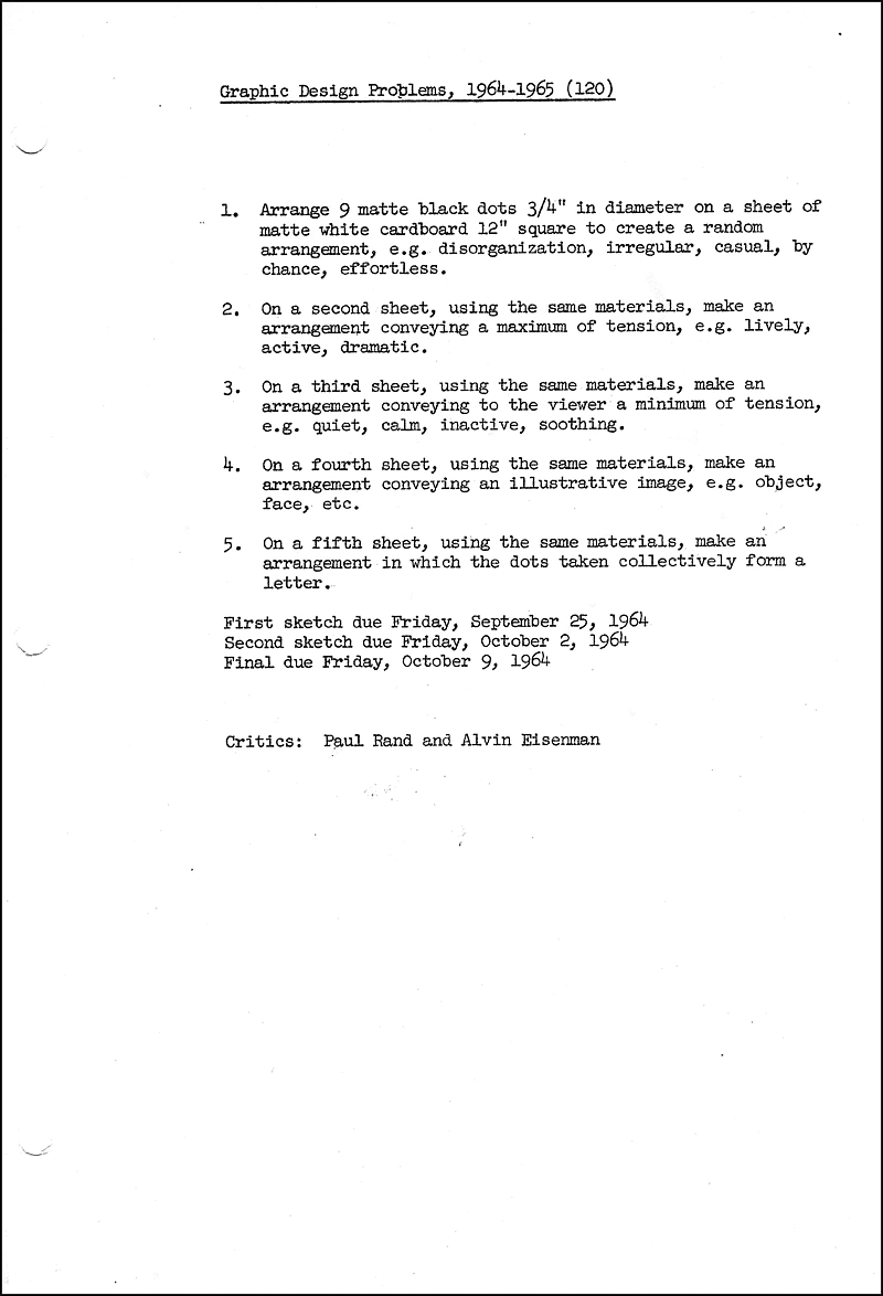 Yale University   |   Yale Class Syllabus 1964-1965