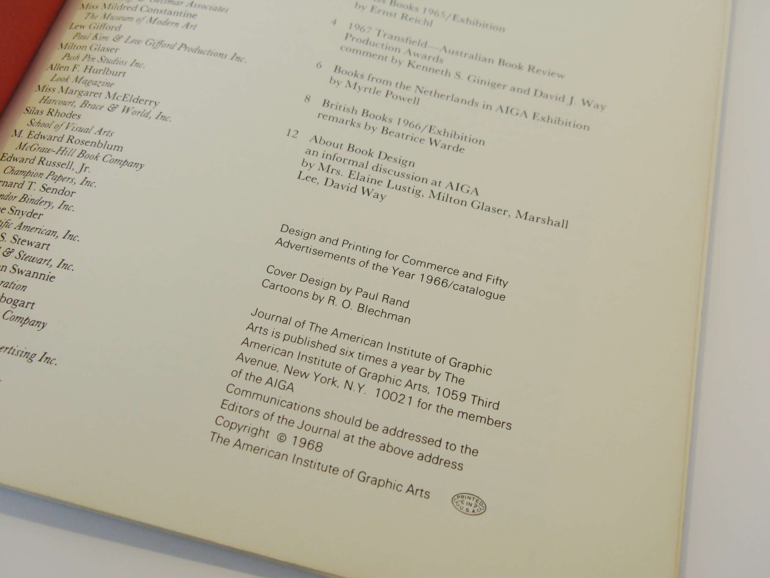AIGA (American Institute of Graphic Arts) | Paul Rand: Modernist Master ...