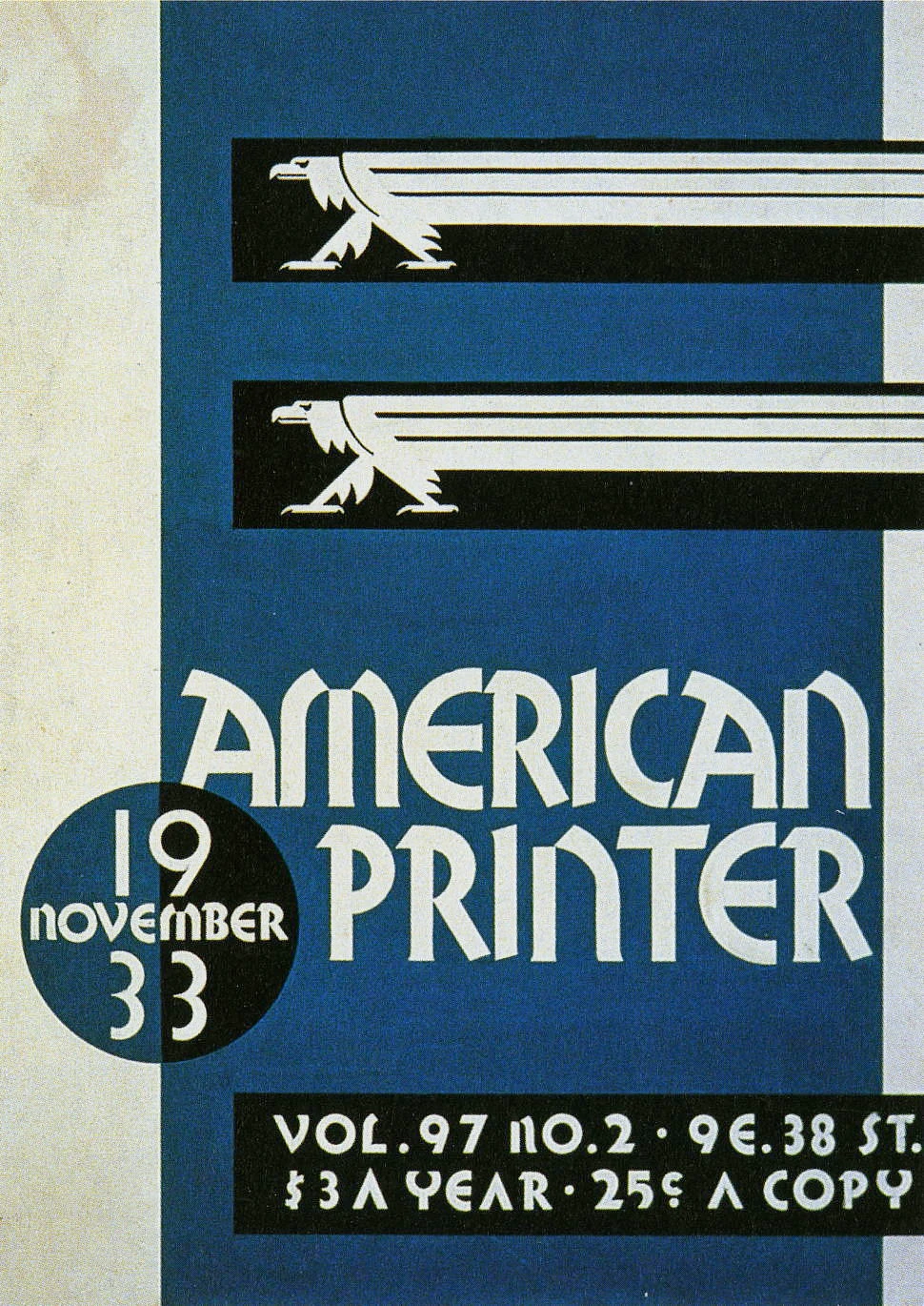 American Printer Magazine   |   Vol 97, No 2, November, 1933