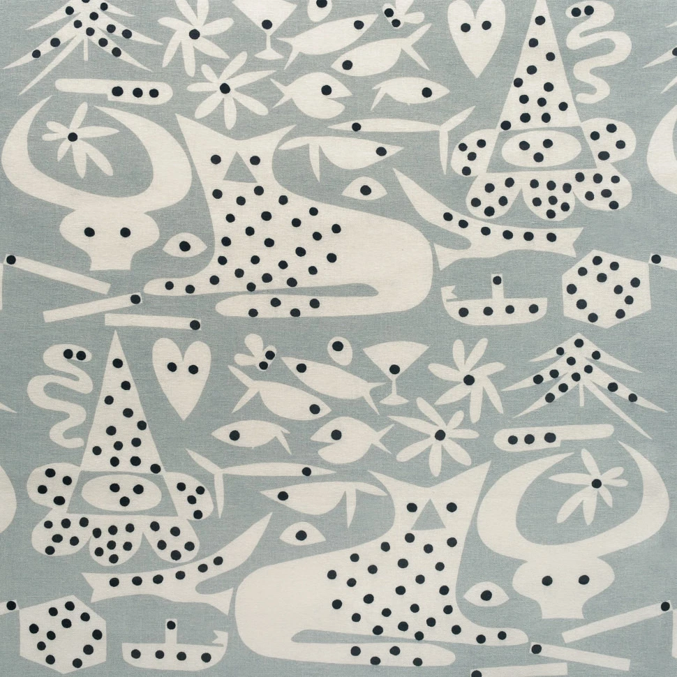 Anton Maix Fabrics   |   Dot Fantasy Fabric reissue