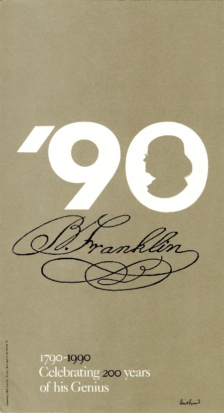 Benjamin Franklin 200th Anniversary   |   Posters