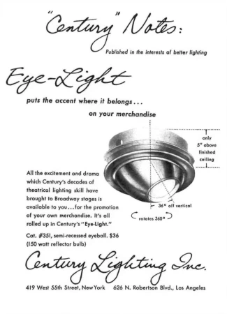 Century Lighting   |   Advertising