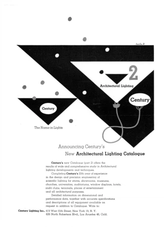 Century Lighting   |   Advertising