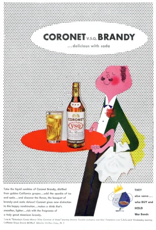 Coronet Brandy   |   Advertising