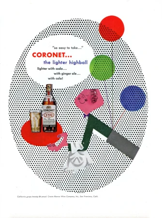 Coronet Brandy   |   Advertising