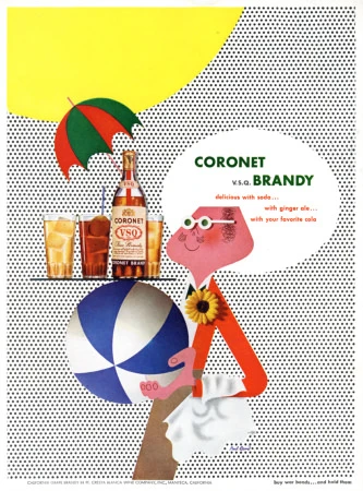 Coronet Brandy   |   Advertising