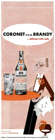 Coronet Brandy   |   Advertising