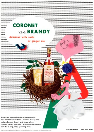 Coronet Brandy   |   Advertising