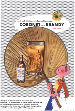 Coronet Brandy   |   Advertising