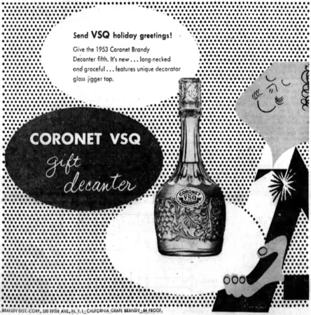 Coronet Brandy   |   Advertising