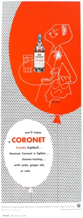 Coronet Brandy   |   Advertising