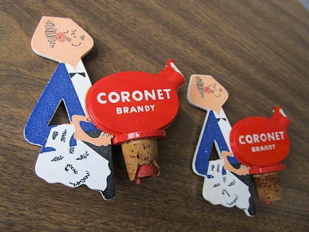 Coronet Brandy   |   Bottle Stopper