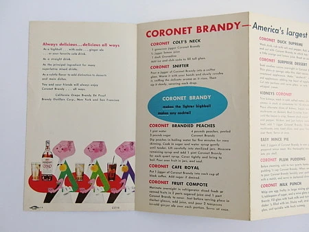 Coronet Brandy   |   Brochure