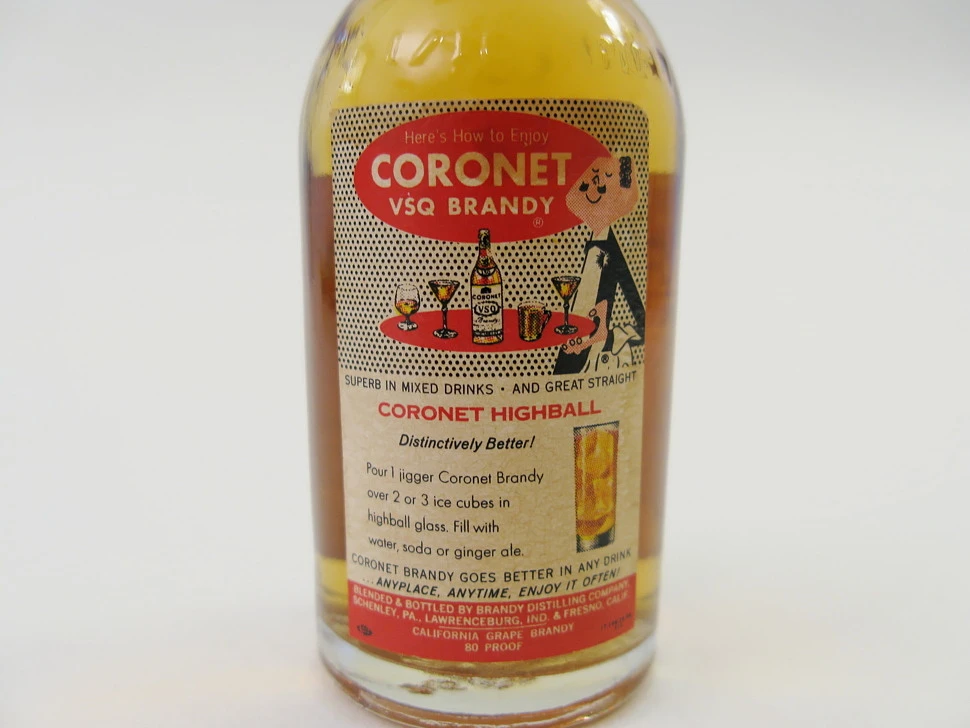 Coronet Brandy   |   Mini Bottle