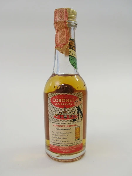 Coronet Brandy   |   Mini Bottle