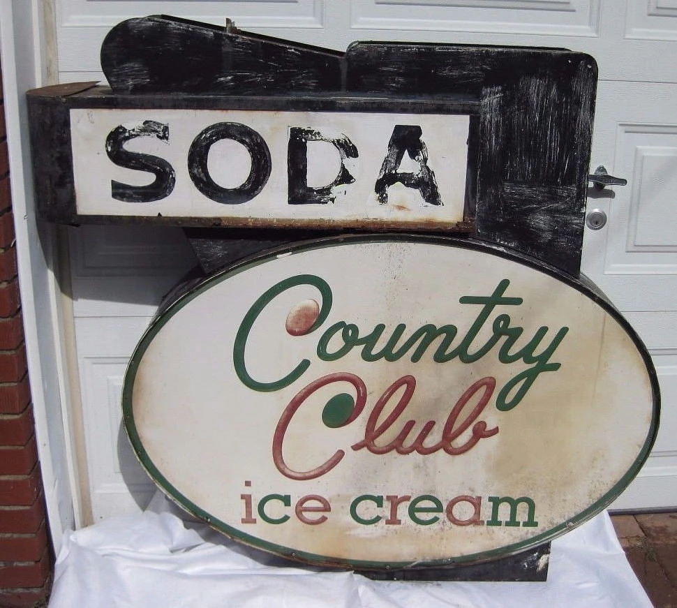 Country Club Ice Cream   |   Sign