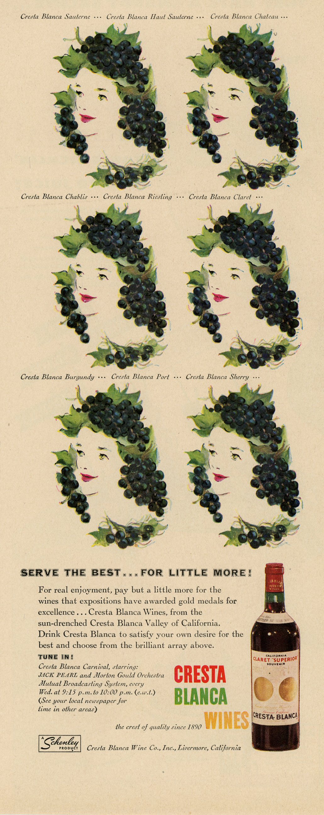 Cresta Blanca Wines | Paul Rand: Modernist Master 1914-19961031 x 2592