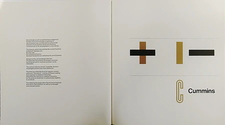 Cummins   |   Logo Presentation Book: Iron Cross Version, 1965