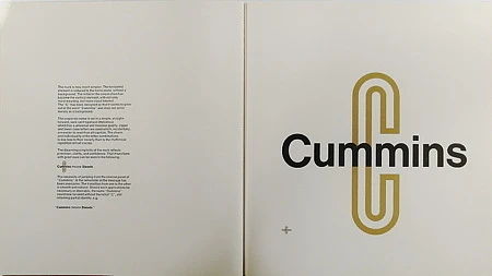 Cummins   |   Logo Presentation Book: Iron Cross Version, 1965