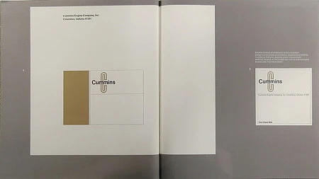 Cummins   |   Logo Presentation Book: Iron Cross Version, 1965