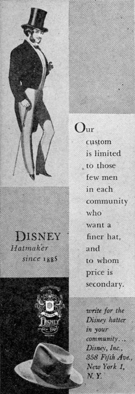 Disney Hats   |   Advertising