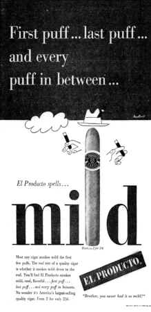 El Producto   |   Advertising, in black and white