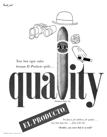 El Producto   |   Advertising, in black and white