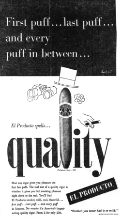 El Producto   |   Advertising, in black and white