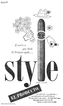 El Producto   |   Advertising, in black and white