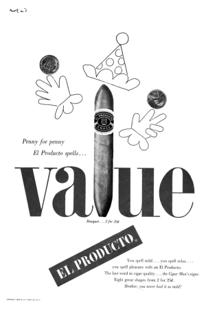 El Producto   |   Advertising, in black and white