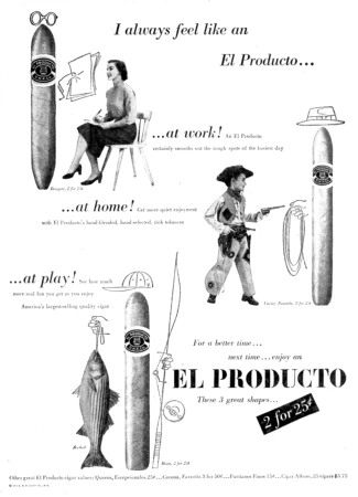 El Producto   |   Advertising, in black and white